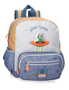 MOCHILA 28CM. ENSO ALIEN SPACE